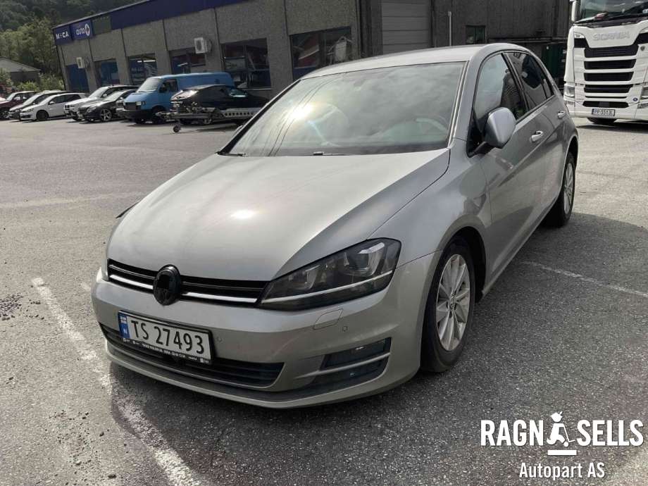 VW Golf VII 2012-2017 (Fase 1) delebil , Motorkode: CJZ, Girkassekode: MYF