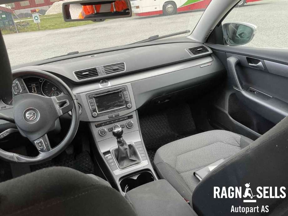 VW Passat 2011-2015 (B7) (B7), Motorkode: CAY, Girkassekode: