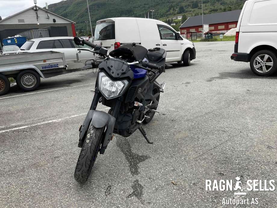 MC Yamaha MT-125, 2014-2019  delebil , Motorkode: E3W1E