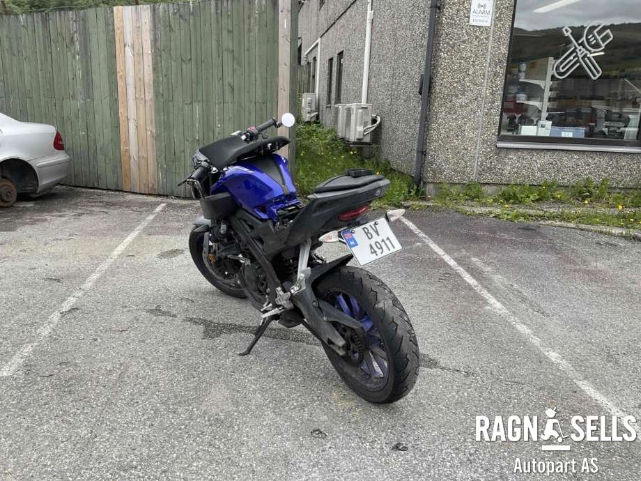 MC Yamaha MT-125 2014-2019 delebil , Motorkode: E3W1E, Girkassekode: