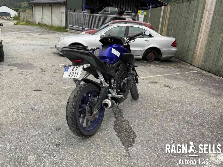 MC Yamaha MT-125 2014-2019 delebil , Motorkode: E3W1E, Girkassekode: