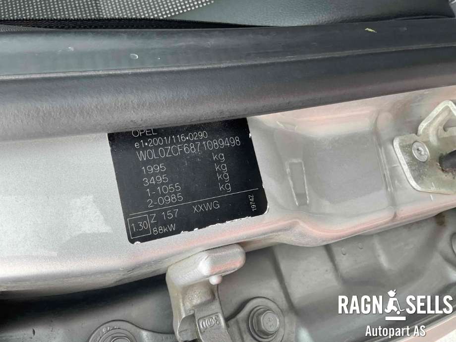 Opel Vectra C 2002-2005 (Type I) , Motorkode: Z19DT, Girkassekode: 