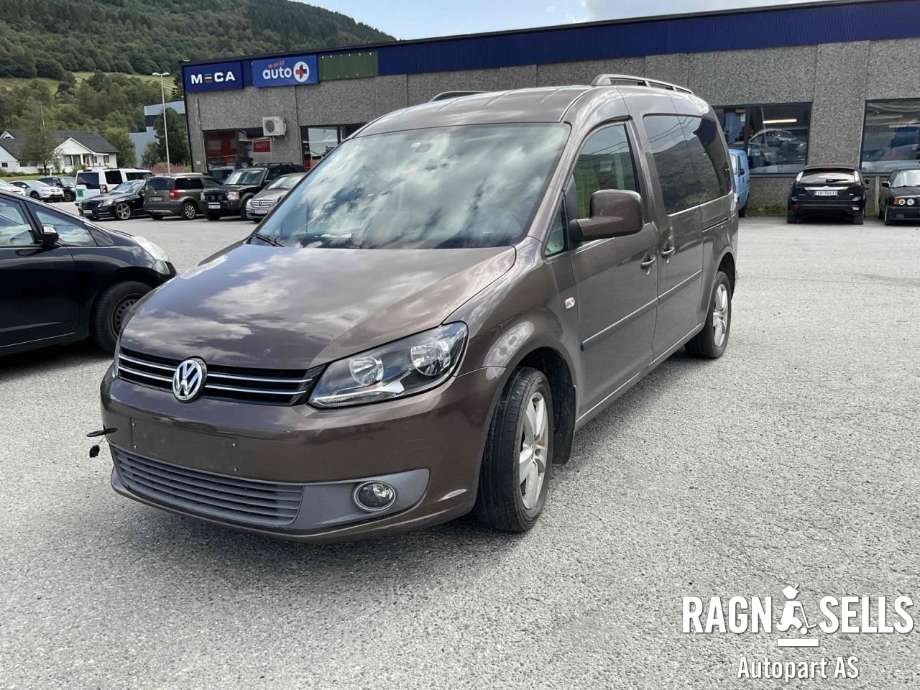VW Caddy 2010-2015 (Type III, Fase 2) , Motorkode: CAY, Girkassekode:
