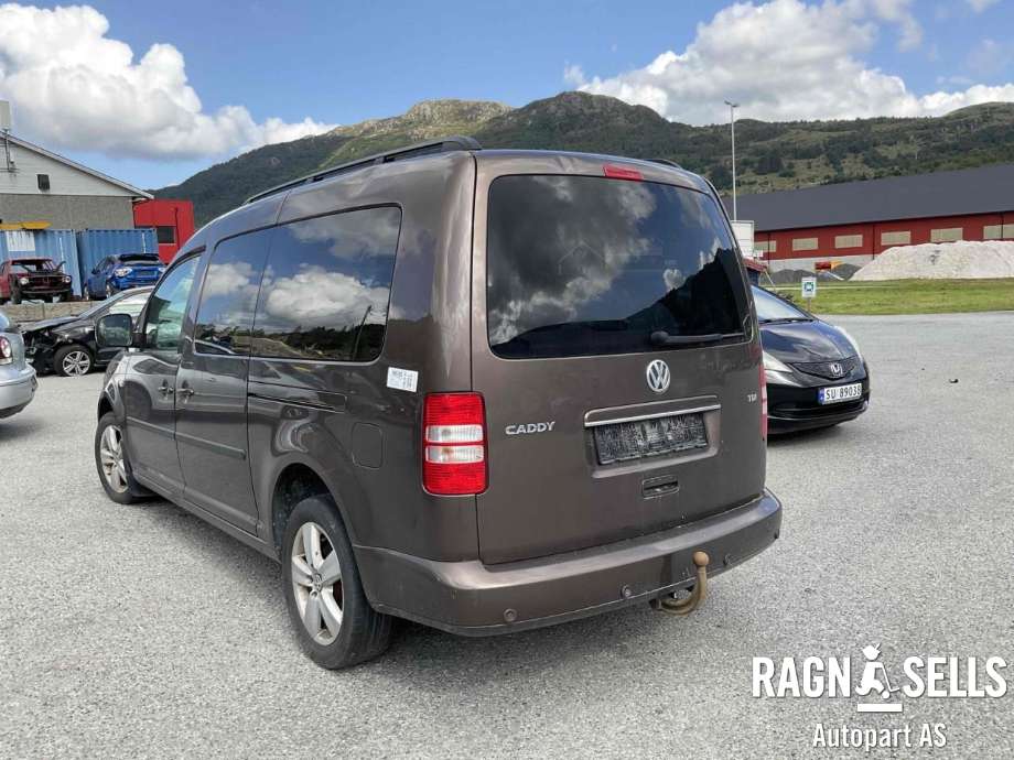 VW Caddy 2010-2015 (Type III, Fase 2) , Motorkode: CAY, Girkassekode: