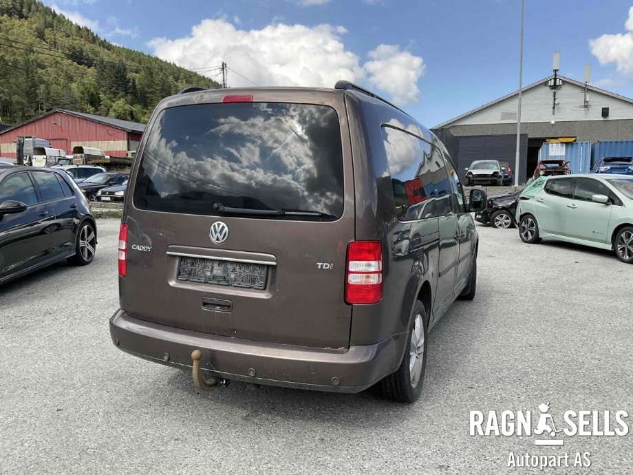 VW Caddy 2010-2015 (Type III, Fase 2) , Motorkode: CAY, Girkassekode: