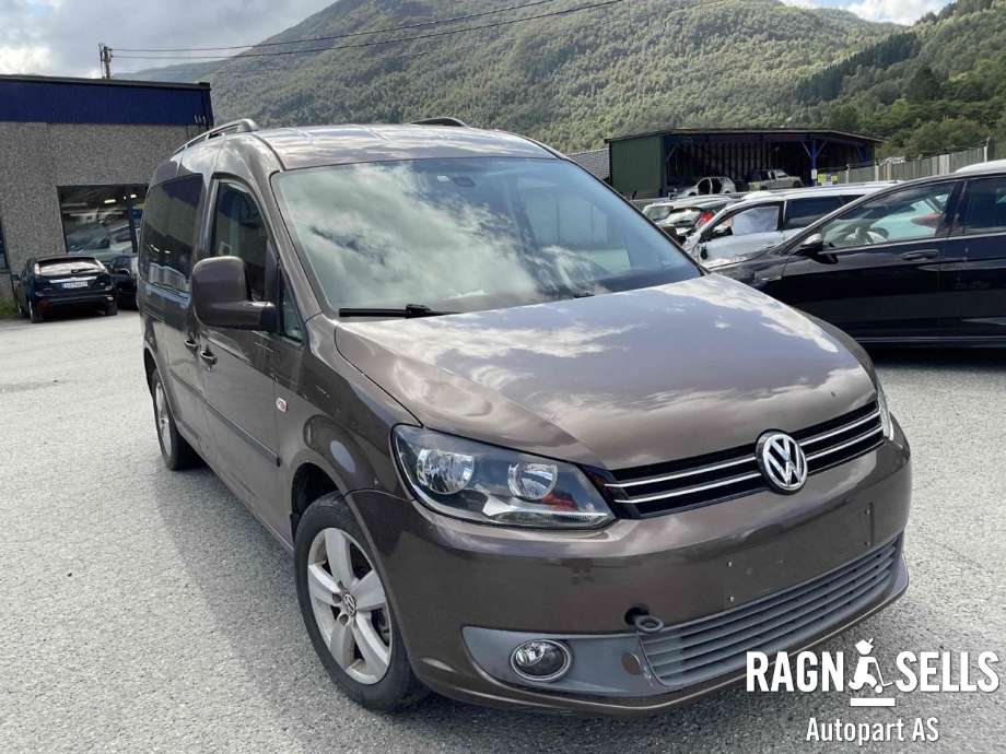VW Caddy 2010-2015 (Type III, Fase 2) , Motorkode: CAY, Girkassekode: