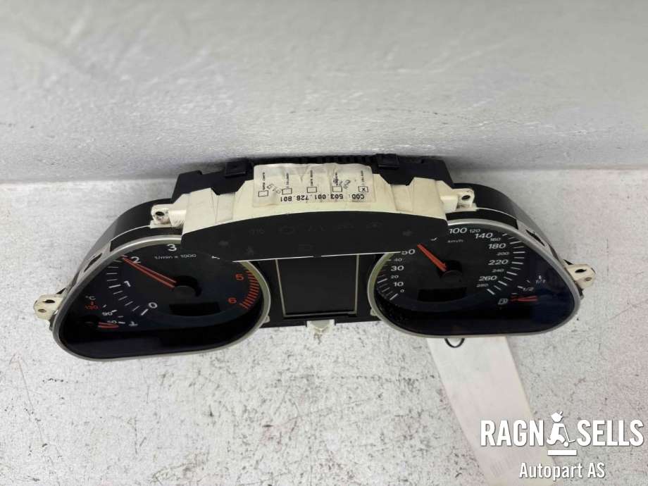Speedometer til Audi Q7 2006-2010 (Type I, Fase 1)  (4L0920930T|)