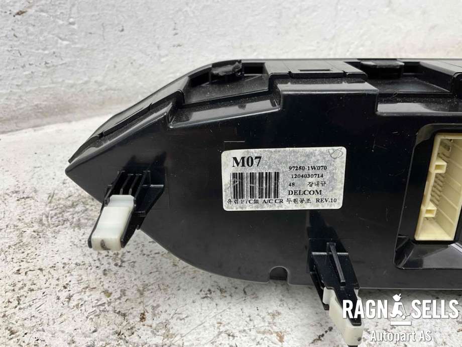 Varmeapparat betjening til Kia Rio 2011-2017 Type III  (97250-1W070|97250 1W070|)