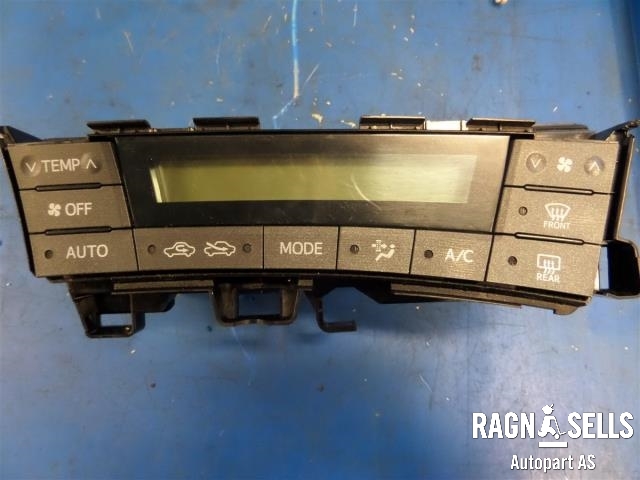 Varmeapparat betjening til Toyota Prius, 2009-2016 (Type III) (COMBI) (COMBI) (5590047020)