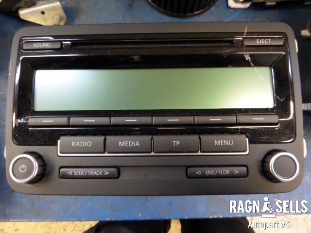 Bilstereo til VW Golf VI, 2008-2012  (1K0035186AB)