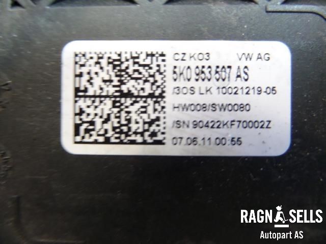 Bryter combi til VW Caddy 2010-2015 (Type III, Fase 2)  (5K0953507AS||5K0953513L)