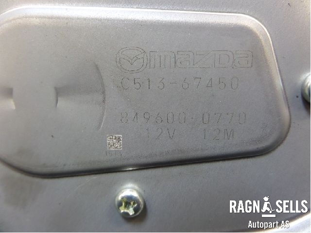 Viskermotor bakrute til Mazda 5 2011-2015 (Type II)  (C513-67-450|)