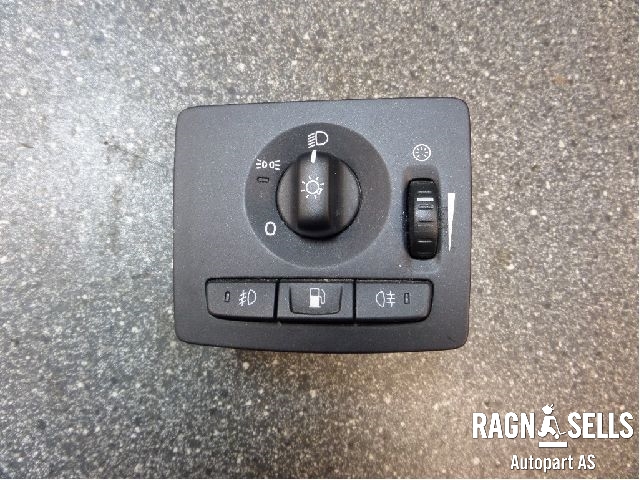 Bryter lys til Volvo V50 2007-2012 (Fase 2) (30739299|)