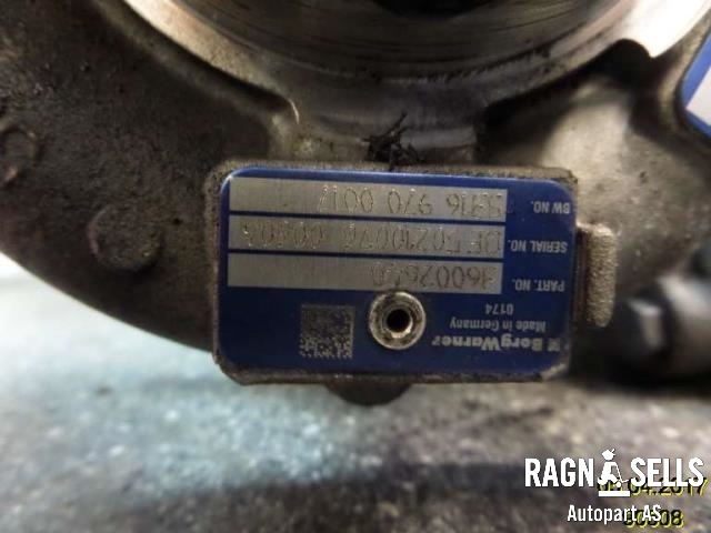 Turbo til Volvo XC60 2008-2013 (Type I, Fase 1)  (31293086|36002664|36002640)