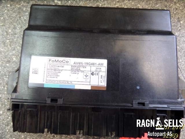 Styreenhet comfort (BCM) til Ford C-Max 2010-2015 (Type II, Fase 1) (AV6N19G481AM||5WK49778N)