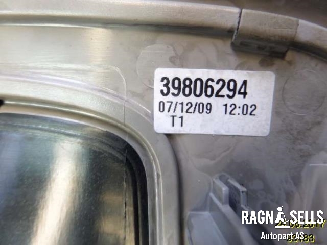 Taklyspanel til Volvo XC70 2008-2013 (Type II, Fase 1)  (39806294|)