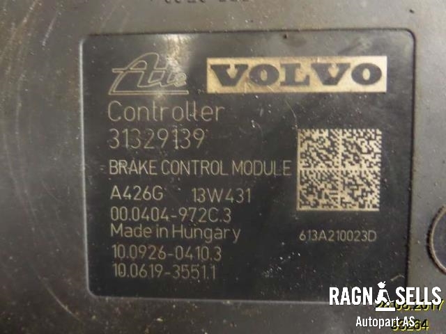 ABS sentral til Volvo XC70 2008-2013 (Type II, Fase 1)  (31329140|31329139|10039938804)