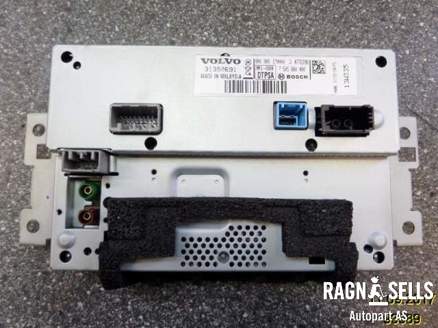 Multimedia display (MCU - Media Controller Unit) til Volvo S60 2014-2019 (Type II, Fase 2)  (31350691|)
