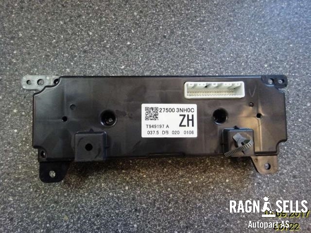 Varmeapparat betjening til Nissan Leaf 2011-2017 (Type I) (275003NH0C|)