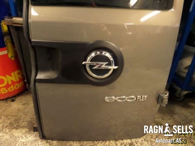 Dør høyre bak varebil til Opel Combo D 2012-2018  (126031||95509396|95519523|95519554)