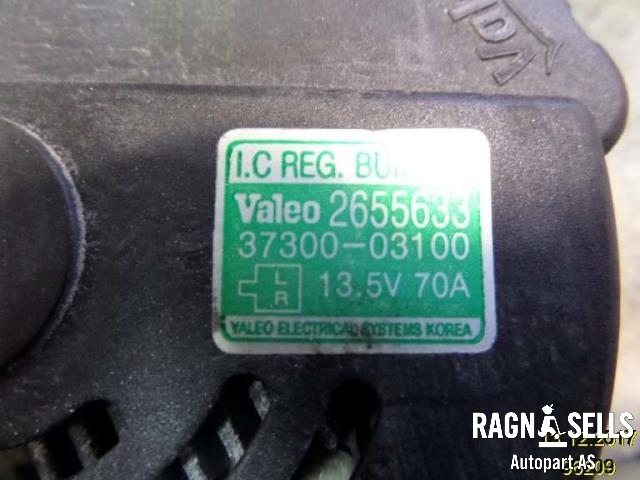 Dynamo til Hyundai i20 2009-2014 (Type I)  (3730003100|3730003200|)