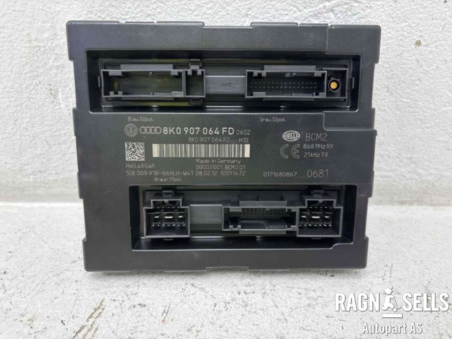 Styreenhet comfort (BCM) til Audi A5 2007-2016 (Type I) (8K0907064FD||5DK00991866HLHW41)