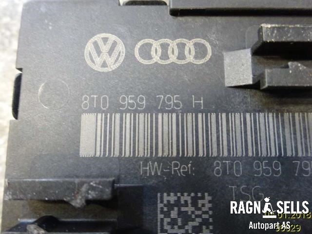 Styreenhet dør venstre foran til Audi A5 2007-2016 (Type I) (8T0959795H|)