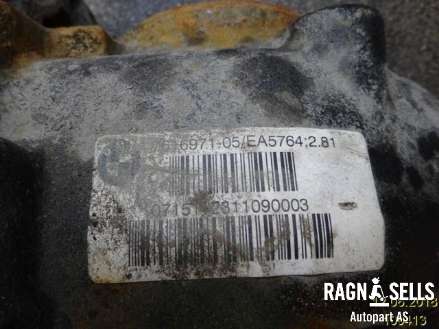 Kardang klokke bak til BMW 3-Serie 2012-2018 (F30/F31/F34) (F30/F31/F34) (33 10 7 616 972|)