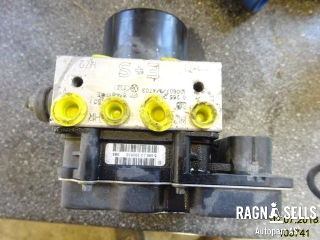 ABS sentral til VW Polo 2009-2014 (Type V, Fase 1)  (6R0614517AE|6R0907379AJ|0265239047)