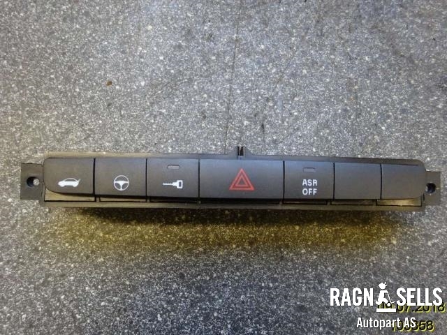 Bryter nødblink til Fiat Punto 2006-2010 (Type III, Fase 1) (18908C922|)