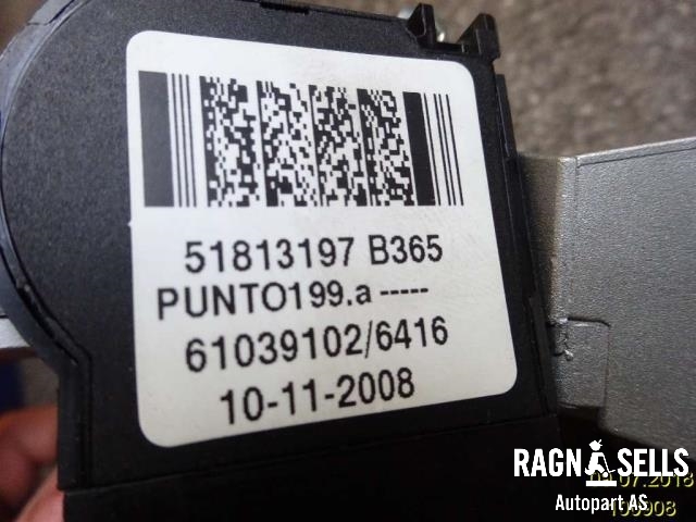 Styreenhet motor til Fiat Punto 2006-2010 (Type III, Fase 1)  (5SF3M2|51813197|51843147)