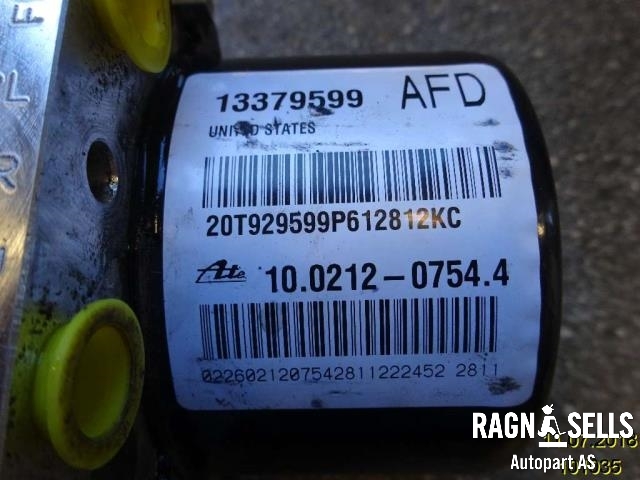ABS sentral til Opel Astra J 2010-2015 (530043|13379599|10021207544|10096145323|)