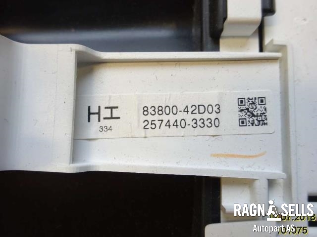 Speedometer til Toyota RAV4 2006-2009 (Type III, Fase 1) (8380042D03||2574403330)