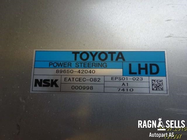 Styreenhet servo til Toyota RAV4 2006-2009 (Type III, Fase 1)  (8965042040|)