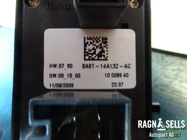 Bryter ruteheis til Ford Fiesta 2008-2012 (Type VI, Fase 1) (6A6T-14A132-AC|)