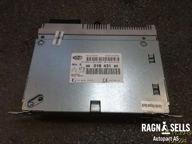 Bilstereo navigasjon til Peugeot 208 2012-2019 (Type I) (9801843180|)
