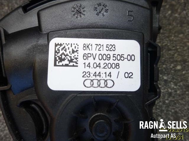 Pedal gass til Audi A4 2007-2014 (Type IV) (B8) (B8) (8K1723523|8K1 721 523 A|6PV00950501)