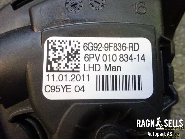Pedal gass til Ford Mondeo 2011-2014 (Type IV, Fase 2) (6G929F836RD||6PV01083414)