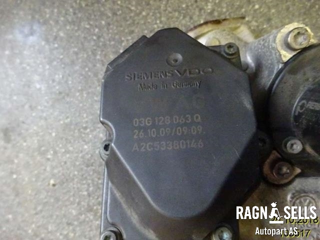 EGR-ventil til VW Touran 2007-2010 (Type I, Fase 2)  (03G129637A||03G128063Q)