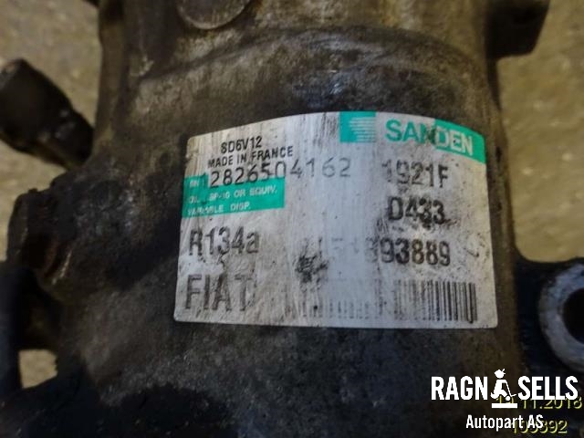 Aircondition kompressor til Fiat Doblo 2010-->> (Type II)  (51893889|)