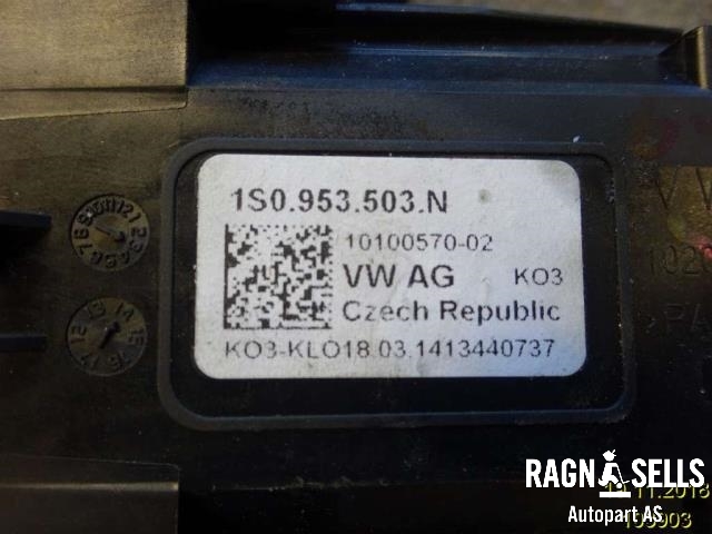 Bryter combi til VW Up 2012-2019 (1S0953503N|)