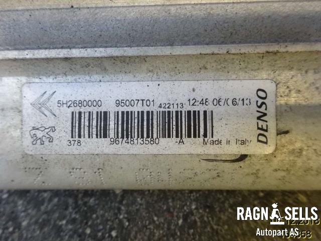 Aircondition radiator til Peugeot 2008 2013-2019 (Type I)  (9674813580|)