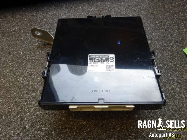 Styreenhet diverse til Toyota Avensis 2009-2015 (Type III, Fase 1) (8969005130||MB1028501740)