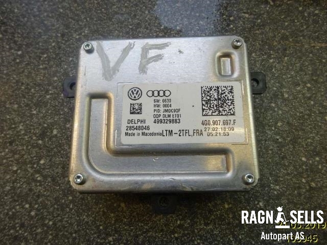 Styreenhet xenon/ballast til VW Passat 2015-2019 (Fase 1) (B8) (B8) (4G0907697F|4G0 907 697 F|28548046)