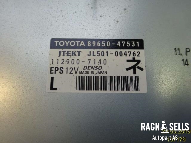 Styreenhet servo til Toyota Prius 2009-2016 (Type III) (COMBI) (COMBI) (8965047531|JL501004762)