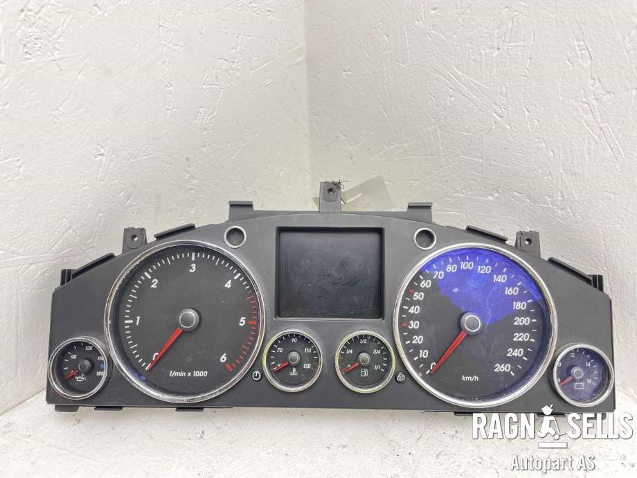 Speedometer til VW Touareg, 2003-2007 (Type I, Fase 1) (7L6920881A)