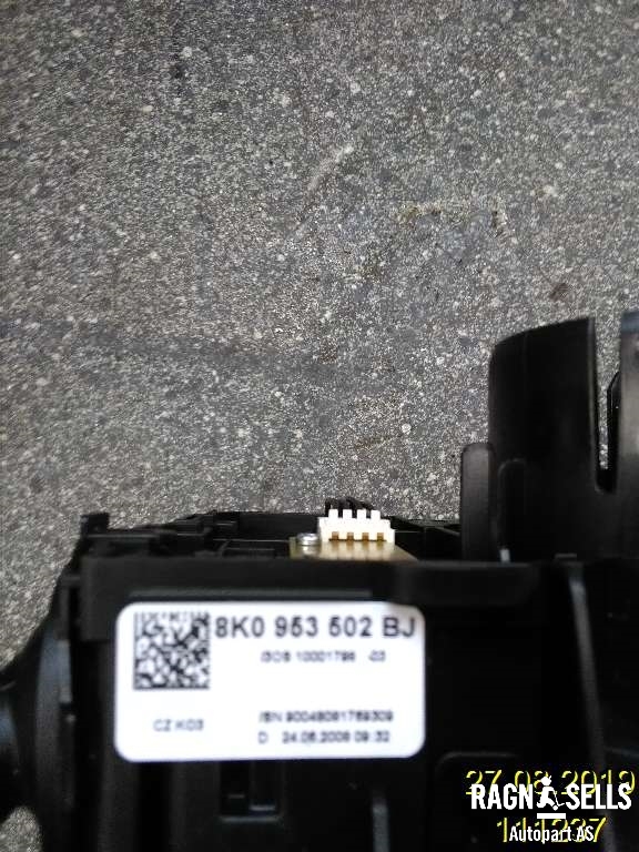 Bryter combi til Audi A4 2007-2014 (Type IV) (B8) (B8) (8K0953502BJ|90048081769309)