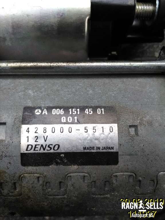 Starter diesel til Mercedes E-Klasse 2009-2013 (Fase 1) (W212) (W212) (A0061514501|4280005510)