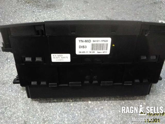 Multimedia display (MCU - Media Controller Unit) til Kia Venga 2010-2017 (941011P020|)