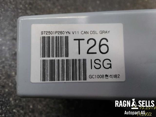 Varmeapparat betjening til Kia Venga 2010-2017 (972501P260|4YNT26GC1014)